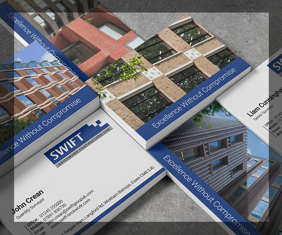 Construction Stationery design in Essex