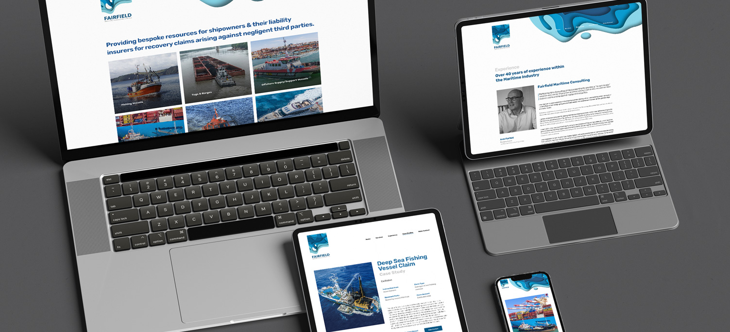 Web designers for the marine sector